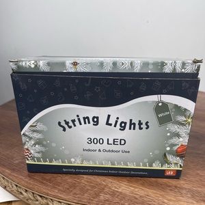String Lights 300 led indoor & outdoor use.